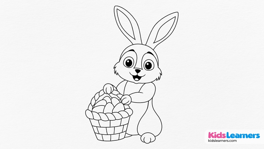 5 Best Easter Bunny Coloring Pages Five