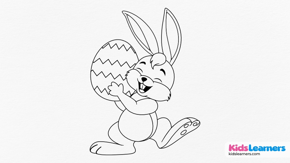 5 Best Easter Bunny Coloring Pages Four