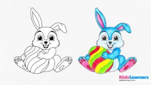 5 Best Easter Bunny Coloring Pages Free to Print and Color