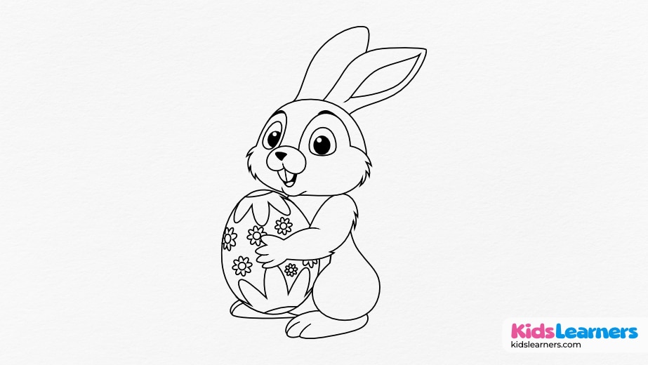 5 Best Easter Bunny Coloring Pages Two
