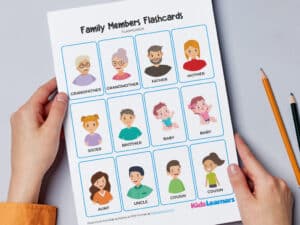 Free Family Members Flashcards