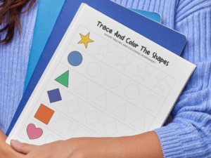 Free Shape Tracing Worksheets for Kids