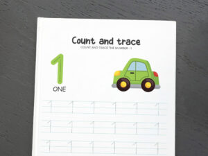 Preschool Counting Fun! Free Number 1 Tracing Worksheet