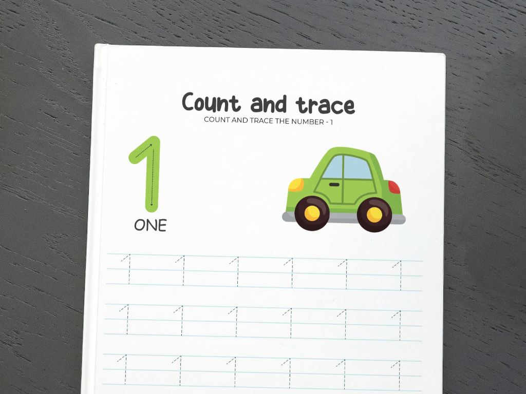 Free Number 1 Tracing Worksheet – Preschool Counting Fun for Early Learners