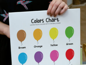 Printable Color Chart: Spark Early Learning with Fun Colors!