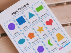 Free Shapes Flashcards for Kids