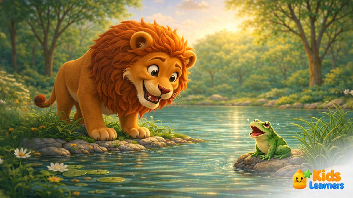 The Lion and the Frog