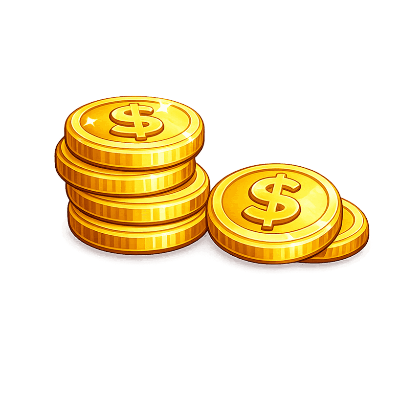 Gold Coins Clipart